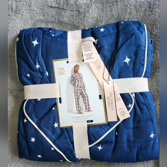 Victoria secret Flannel pj set size XXL NWT - Picture 8 of 12
